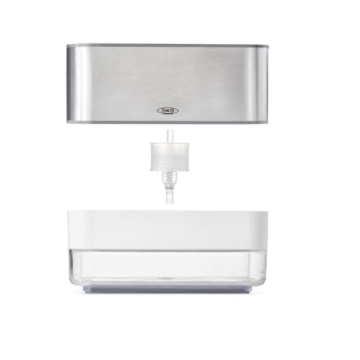 OXO Good Grips Stainless Steel Soap Dispensing Sponge Holder