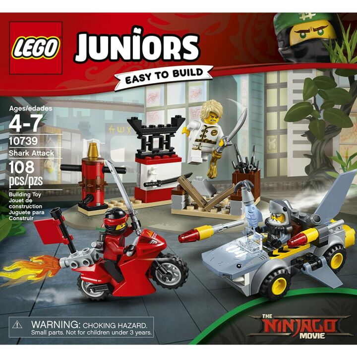 Shark Attack LEGO Juniors 10739 Building Kit