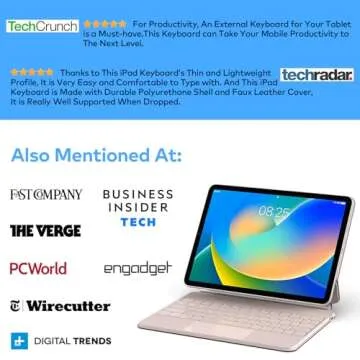 Keyboard Case for iPad 10th generation 2022 – Magic-Style Magnetic Keyboard Case with Multi-Touch Trackpad Compatible with iPad 10.9 inch 10th Gen – Floating Cantilever Stand–Wireless Keyboard Case