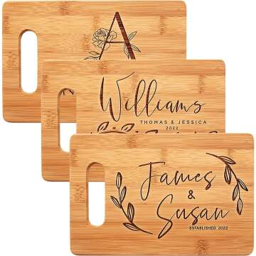 Personalized Cutting Board for Unique Gift Ideas