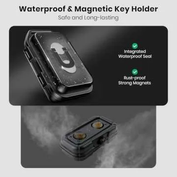 Magnetic Key Holder: Waterproof Secure Car Key Hider