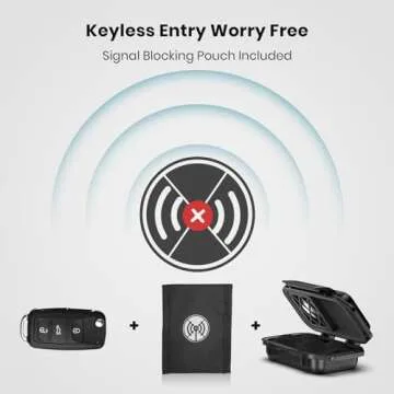 Magnetic Key Holder: Waterproof Secure Car Key Hider