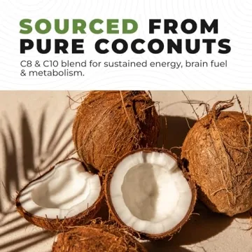 Coconut MCT Oil for Energy & Focus - 32 Fl Oz - 60+ Servings