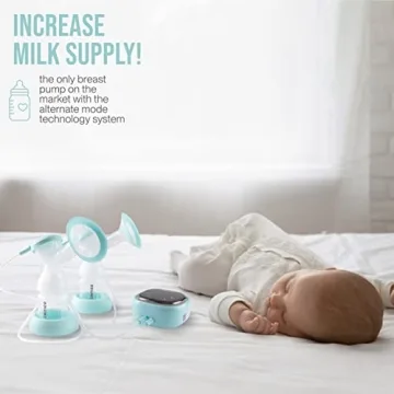 Zomee Z2 Double Electric Breast Pump - Hands-Free & Rechargeable