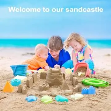 GAPER GO Foldable Kids Beach Bucket Set for All Ages