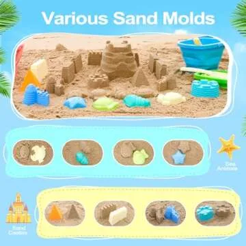 GAPER GO Foldable Kids Beach Bucket Set for All Ages