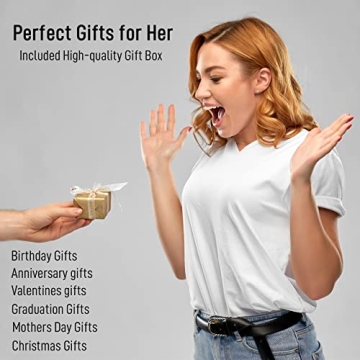 RIMRIVA Gold Bracelets for Women Stylish Love Bangle