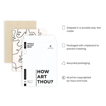 HAUS AND HUES Minimalist Line Art for Modern Spaces