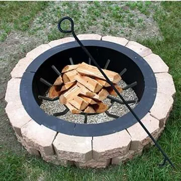 Heavy Duty 40 Inch Fireplace Poker - Durable & Stylish