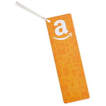 Amazon.com $25 Gift Card as a Bookmark (Amazon Icons Design)