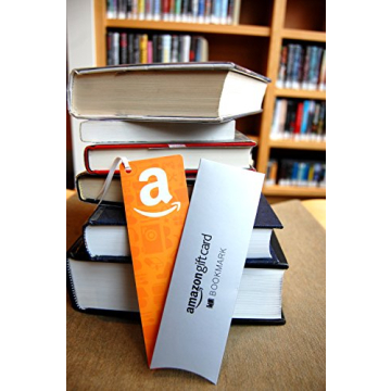 Amazon Gift Card $25 Bookmark for Book Lovers