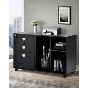 Zepolu 6 Pack Heart Shape Wood Knobs - 1.2” Diameter, Boho Cabinet Furniture Knobs, Wooden Knobs for Cabinets and Dresser Drawers, Natural Wood Kitchen Cabinet Pulls Handles with Screws