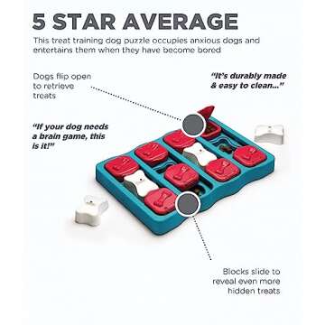 Nina Ottosson by Outward Hound - Interactive Puzzle Game Dog Toys