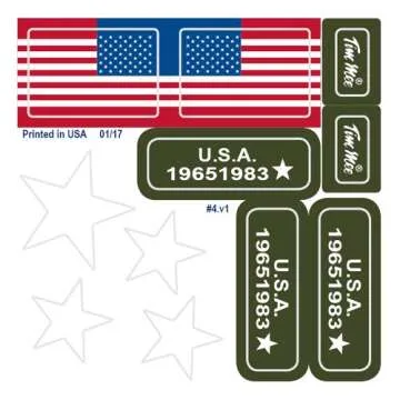 TimMee Recon Patrol M38 Military 4x4 - Olive Green Action Figure Size - Made in USA