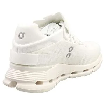 On Men's Cloudnova Sneakers - Ultra Lightweight, Performance Focused, All White 10.5 US