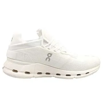 On Men's Cloudnova Sneakers - All White, Size 10.5 US