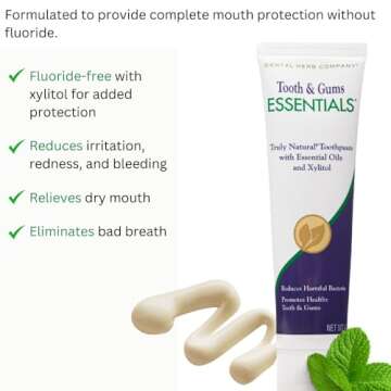 Dental Herb Essentials Toothpaste - Natural & Fluoride-Free