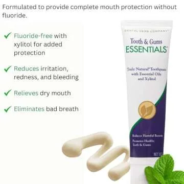 Dental Herb Essentials Toothpaste - Natural & Fluoride-Free