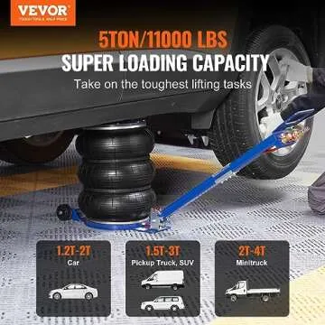 VEVOR 5 Ton Air Jack for Fast Vehicle Lifting