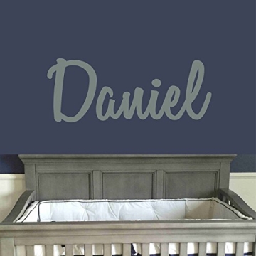 Custom Name Boys Wall Decal Monogram - Personalized Name Vinyl Wall Decor