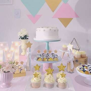 Stunning Gold Little Star Cupcake Toppers for All Occasions