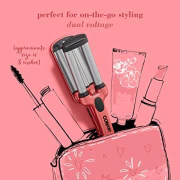 Conair Mini Waver for Travel-Friendly Styling