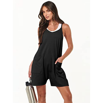 Stylish ANRABESS Summer Casual Sleeveless Romper for Women 2025