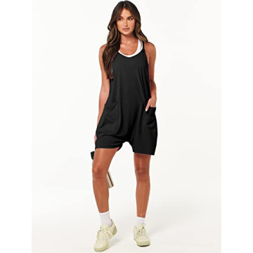 Stylish ANRABESS Summer Casual Sleeveless Romper for Women 2025
