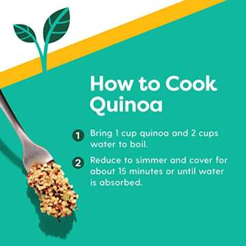 Ancient Harvest Organic Tri Color Harmony Quinoa Blend, 23 oz