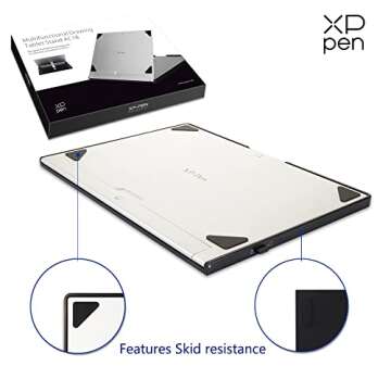 XPPen Drawing Tablet Stand AC18 Multifunctional Metal Drawing Pen Tablet Stand for Pen Display Drawing Graphic Monitor Prevented Skidding Stander Holder