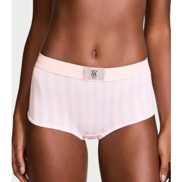 Victoria's Secret Shortie Panty with Rhinestone Logo Shine