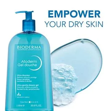 Bioderma Atoderm Hydrating Shower Gel - Gentle Moisturizing Cleanser