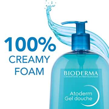 Bioderma Atoderm Hydrating Shower Gel - Gentle Moisturizing Cleanser