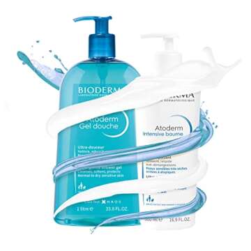 Bioderma Atoderm Hydrating Shower Gel - Gentle Moisturizing Cleanser