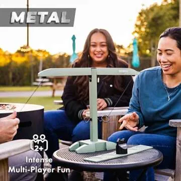 Craggy Games Ring Toss & Shot Ladder Game Hooks XPLR - Portable Aluminum Hook and Ring for Indoor/Ou...