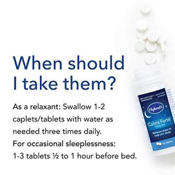 Hyland's Natural Sleep Aid Tablets for Calm Sleep