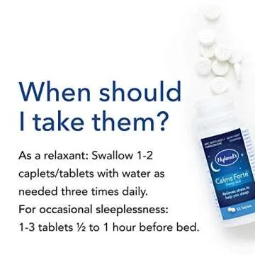 Hyland's Natural Sleep Aid Tablets for Calm Sleep