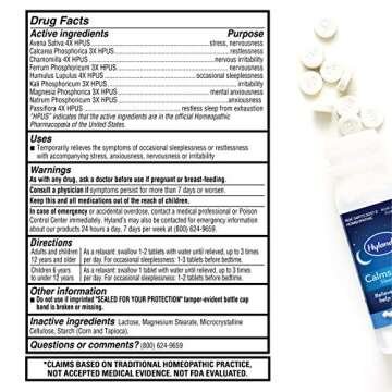 Hyland's Natural Sleep Aid Tablets for Calm Sleep