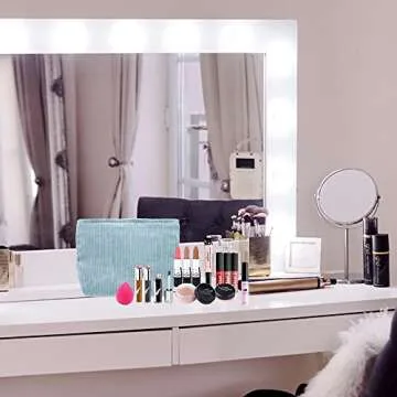 Stylish PAZIMIIK Makeup Bag for Travel & Organization