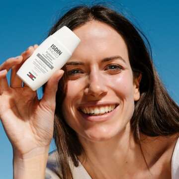 ISDIN Eryfotona Ageless Tinted Mineral Sunscreen for Face, SPF 50 Zinc Oxide Formula Helps Repair Su...