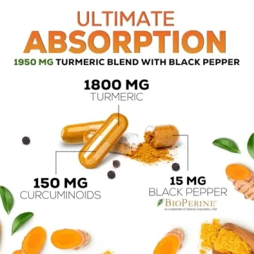 Ultimate Turmeric Curcumin Supplement for Joint Health