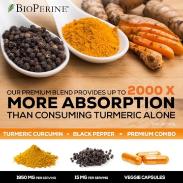 Ultimate Turmeric Curcumin Supplement for Joint Health