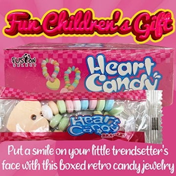 Colorful Fusion Select Candy Bracelets for Kids' Parties