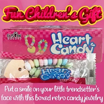 Colorful Fusion Select Candy Bracelets for Kids' Parties