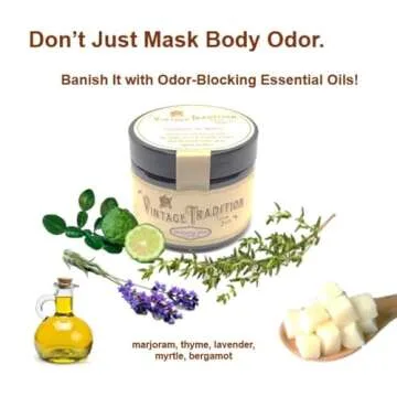 Vintage Tradition Natural Deodorant for Women – Travel Size