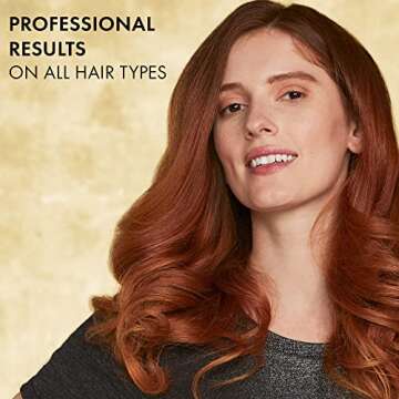 Hot Tools Pro Artist 24K Gold Marcel Iron | Long-Lasting Curls, Waves (1-1/4 in)