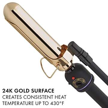 Hot Tools Pro Artist 24K Gold Marcel Iron for Perfect Curls