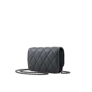 ALDO womens Grydith Wallets Bags, Black/Black, Small US