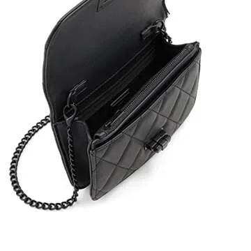 ALDO womens Grydith Wallets Bags, Black/Black, Small US