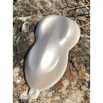 Black Diamond Pigments® | (Silver Pearl) Pigment is a Premium Professional, Non-Toxic mica with unrivaled Color Saturation That Blends with epoxy Resin, Nail Polish, Slime, Lip Gloss and Acrylic